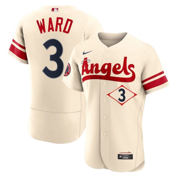 Angels 3 Taylor Ward Cream 2022 City Connect Flexbase Jersey Dzhi,We sell and wholesale Angels 3 Taylor Ward Cream 2022 City Connect Flexbase Jersey Dzhi on line form chian!
